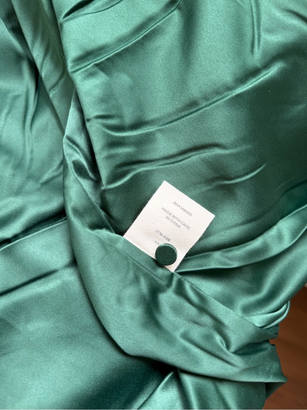 Doen Tess 3/4 Sleeve Wool and Cashmere Cardigan Sweater in Ivy - Picture 8 of 10